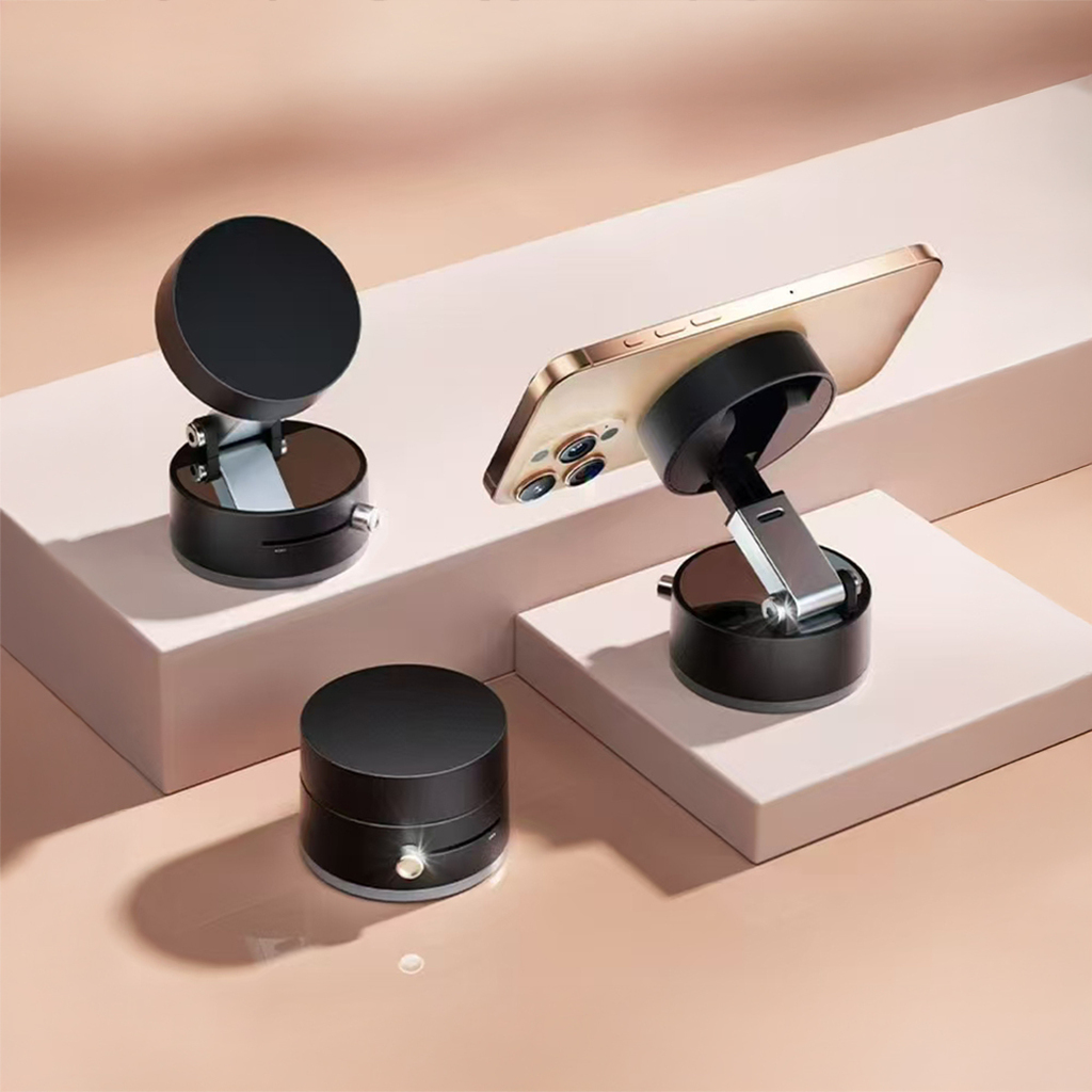 Lopard A2 Pro 180° Dönebilen Vakumlu Araç İçi Telefon Tutucu — Güçlü Tutunma, MagSafe Uyumlu 