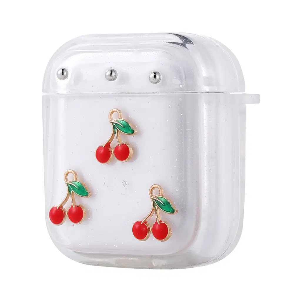 Airpods Airbag 44 Airbag Tasarımlı Simli Şeffaf Kutup Kılıf