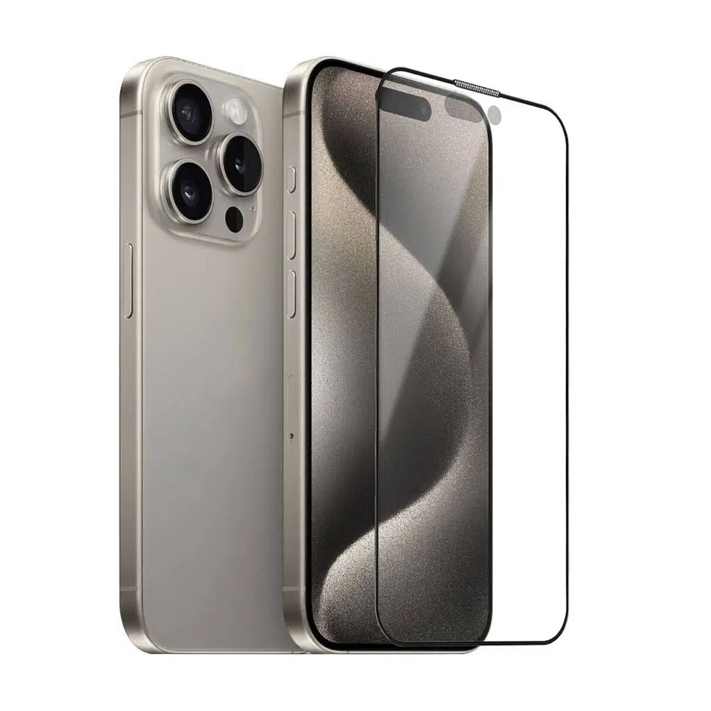 Apple iPhone 15 Pro Wiwu iVista Screen Matte Ultra Güçlü Temperli Mat Ekran Koruyucu