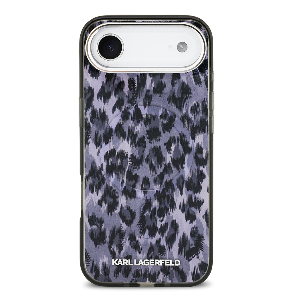 iPhone 17 Magsafe Uyumlu IML Leopar Pattern Kılıf