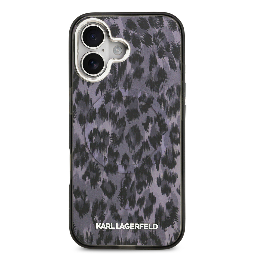 iPhone 17 Magsafe Uyumlu IML Leopar Pattern Kılıf
