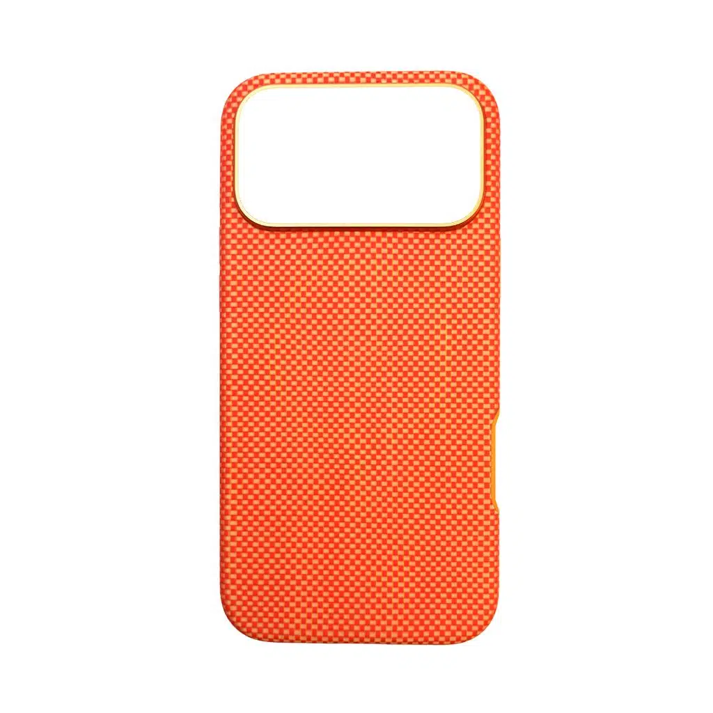 Apple iPhone 17 Pro Max Kılıf M-safe Şarj Özellikli Mohseven 1500D Aramid Fiber Kapak