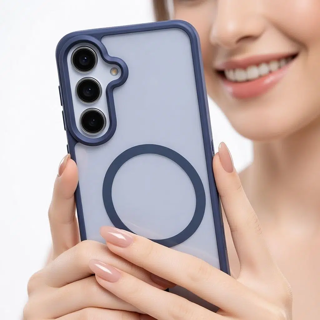 Samsung Galaxy S26 Plus Kılıf Kablosuz Şarj Uyumlu Mat Arka Yüzey Sio Kapak Telefon Kılıfı