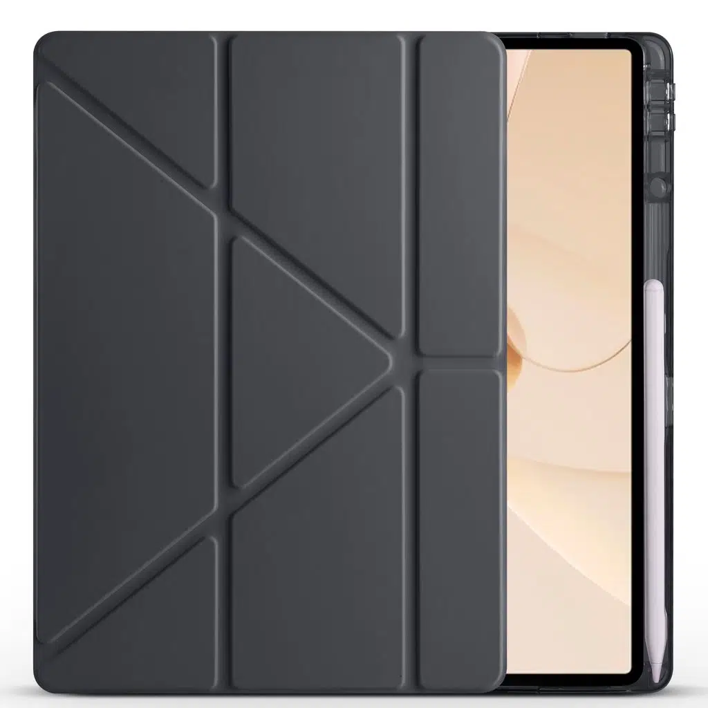 Huawei Matepad 12X Kılıf Tri Folding Kalem Bölmeli Standlı Kılıf