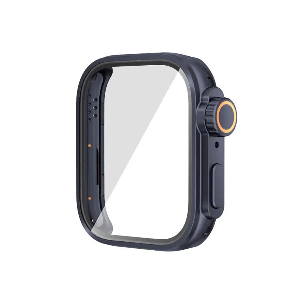 Huawei Watch Fit 3 to Apple Watch Ultra Kordon Seri 1/2/3/4/5 49mm Kasa Dönüştürücü ve Ekran Koruyucu Apple Watch Gard 33