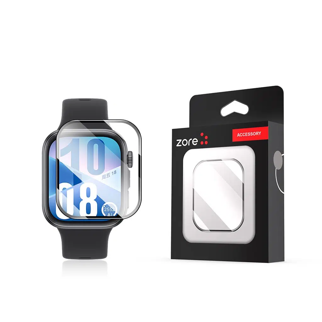 Huawei Watch Fit 4 PMMA Pet Saat Ekran Koruyucu