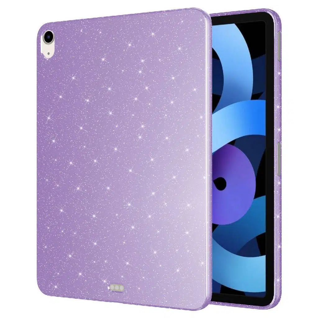 iPad Air 10.9 2020 (4 Nesil) Simli Parlak Görünümlü Tablet Koton Kılıf