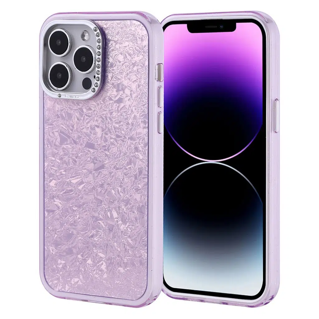 iPhone 14 Pro Max Kılıf Taşlı Tasarımlı Kapi Kapak