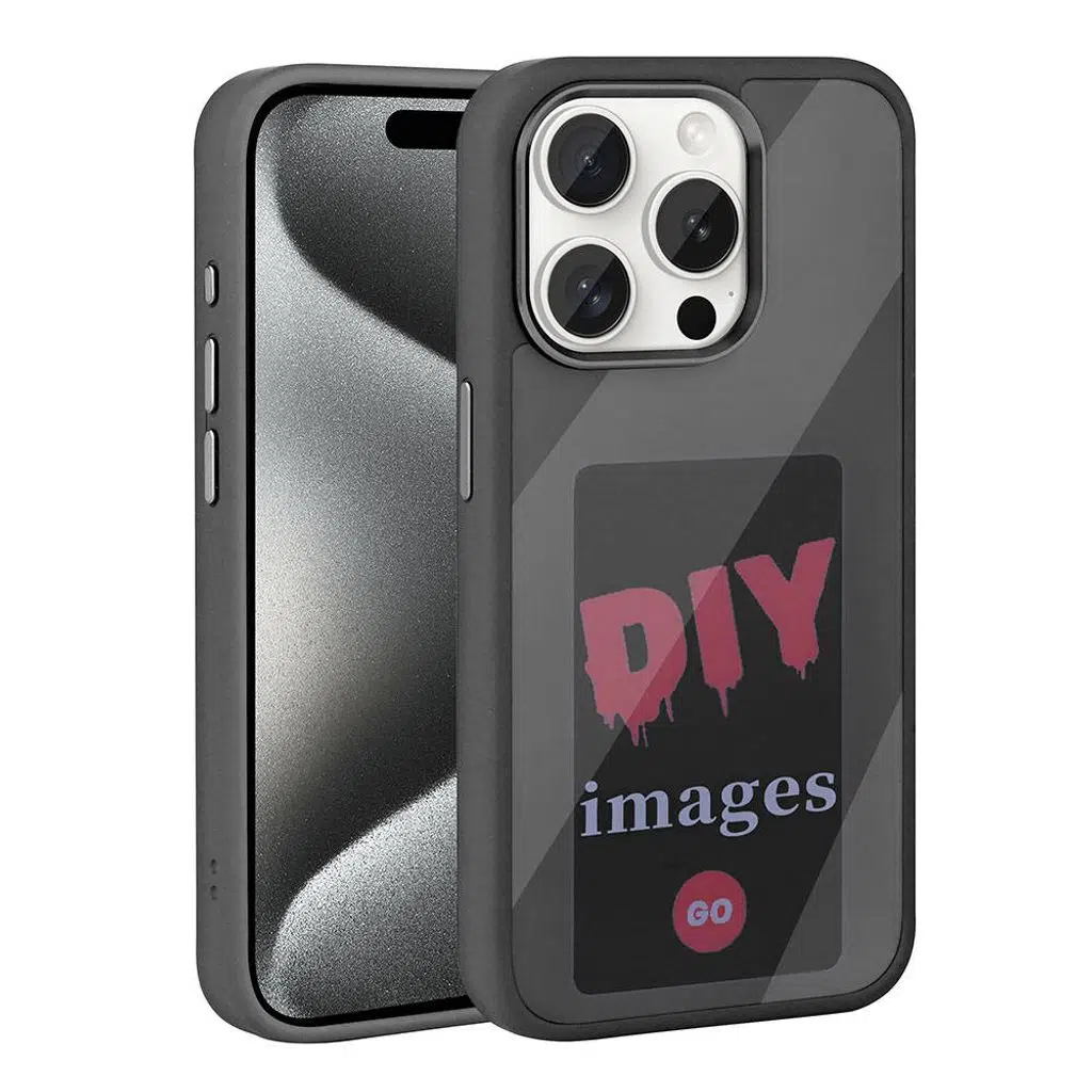 iPhone 15 Pro Kılıf Ekranı Yansıtan Akıllı NFC Kapak