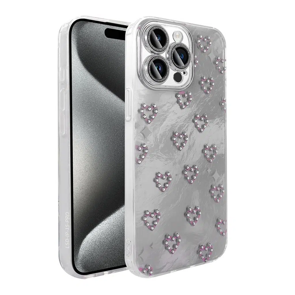 iPhone 15 Pro Max Kılıf Kamera Korumalı Figürlü Ponti Silikon Kapak