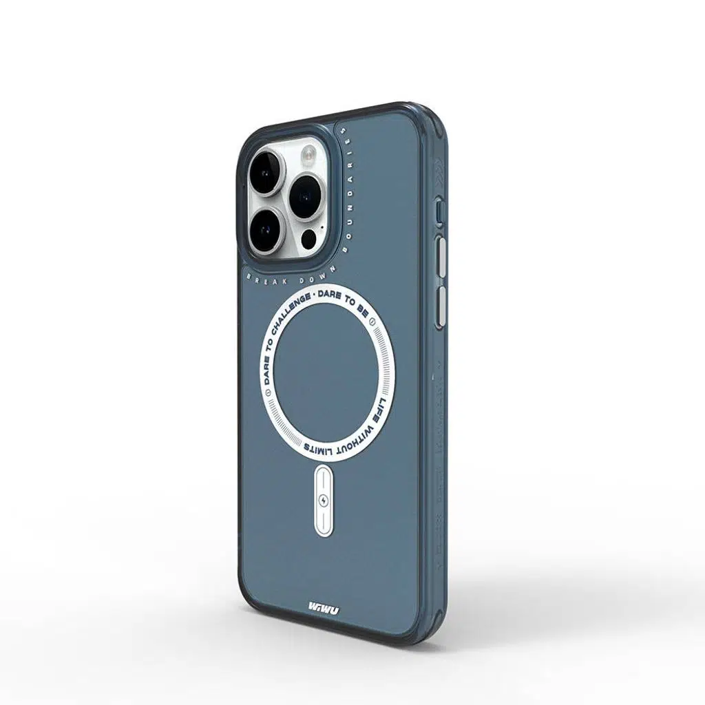 iPhone 15 Pro Max Kılıf M-safe Şarj Özellikli Lopard Basic Color J Serisi Kapak