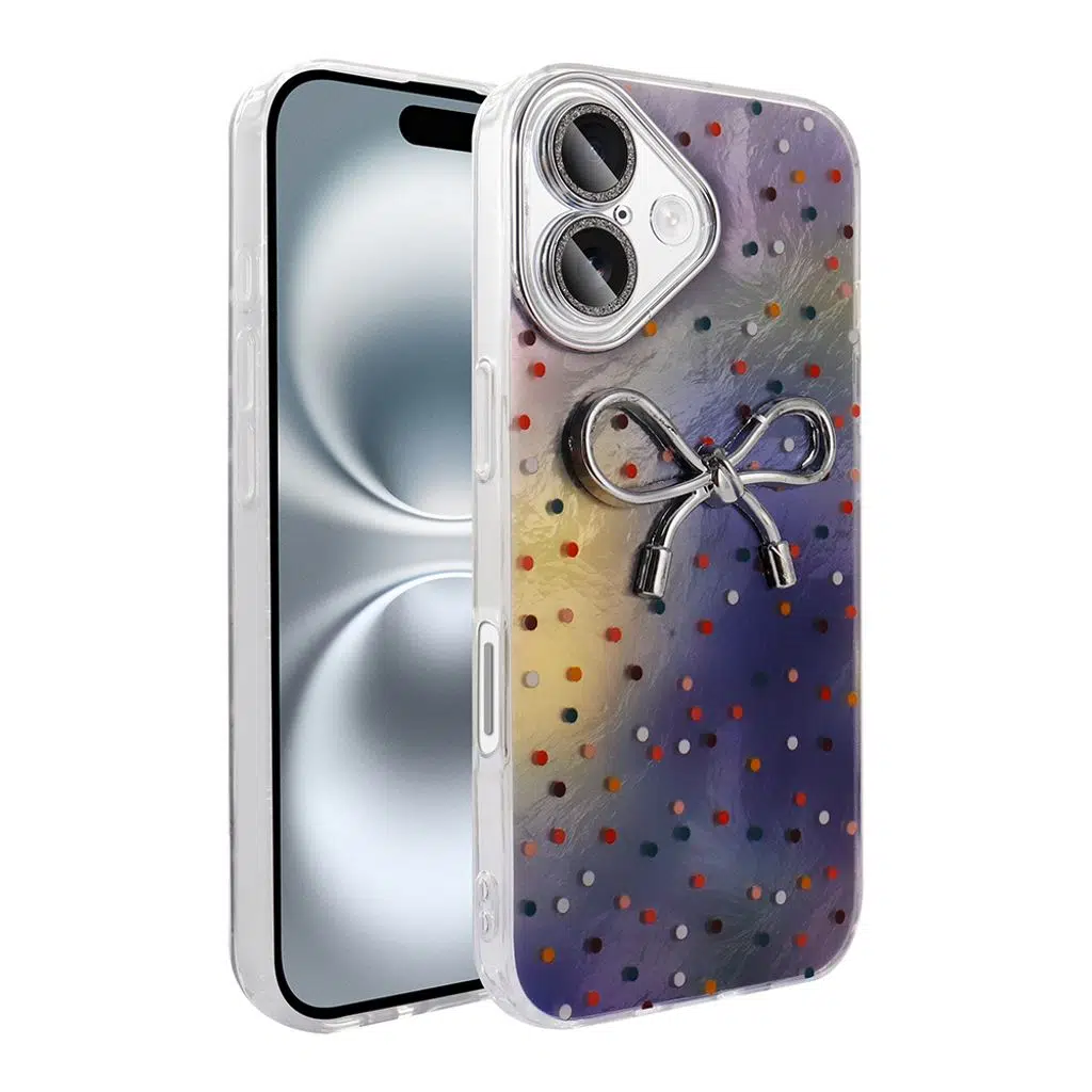 iPhone 16 Plus Kılıf Kamera Korumalı Figürlü Ponti Silikon Kapak