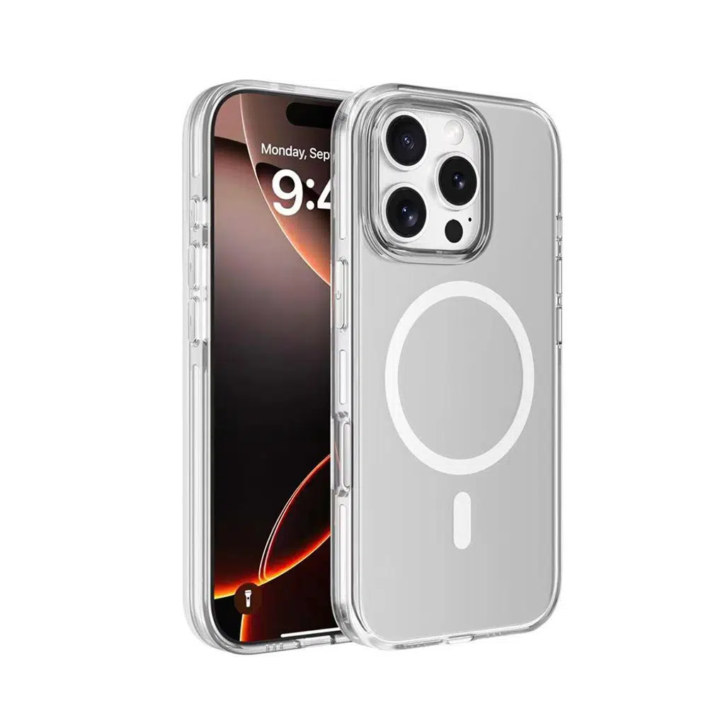 iPhone 16 Pro Kılıf M-safe Şarj Özellikli Kamera Korumalı Kripto Kapak