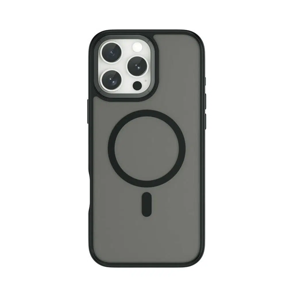 iPhone 16 Pro Max Kılıf Lopard FGG-012 ArmorPro Serisi M-safe Şarj Özellikli Parmak İzi Bırakmayan Kılıf