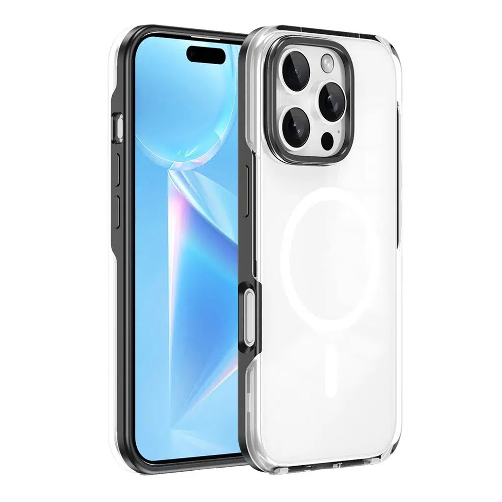 iPhone 16 Pro Max Kılıf M-safe Şarj Özellikli Çıkarılabilir Arka Yüzeyli Polar Kapak