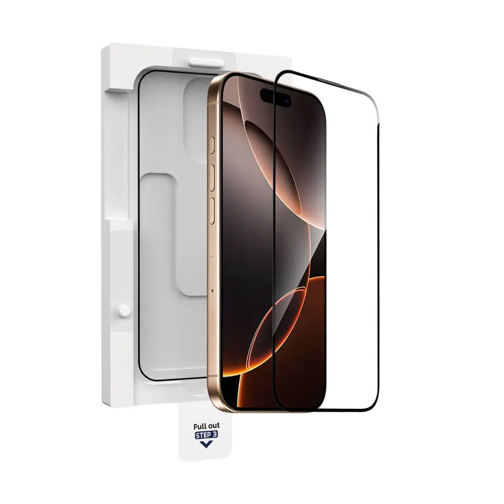 Magsafe Uyumlu Buton Design K&C PU Deri iPhone 17 Pro Max Kılıf Gri