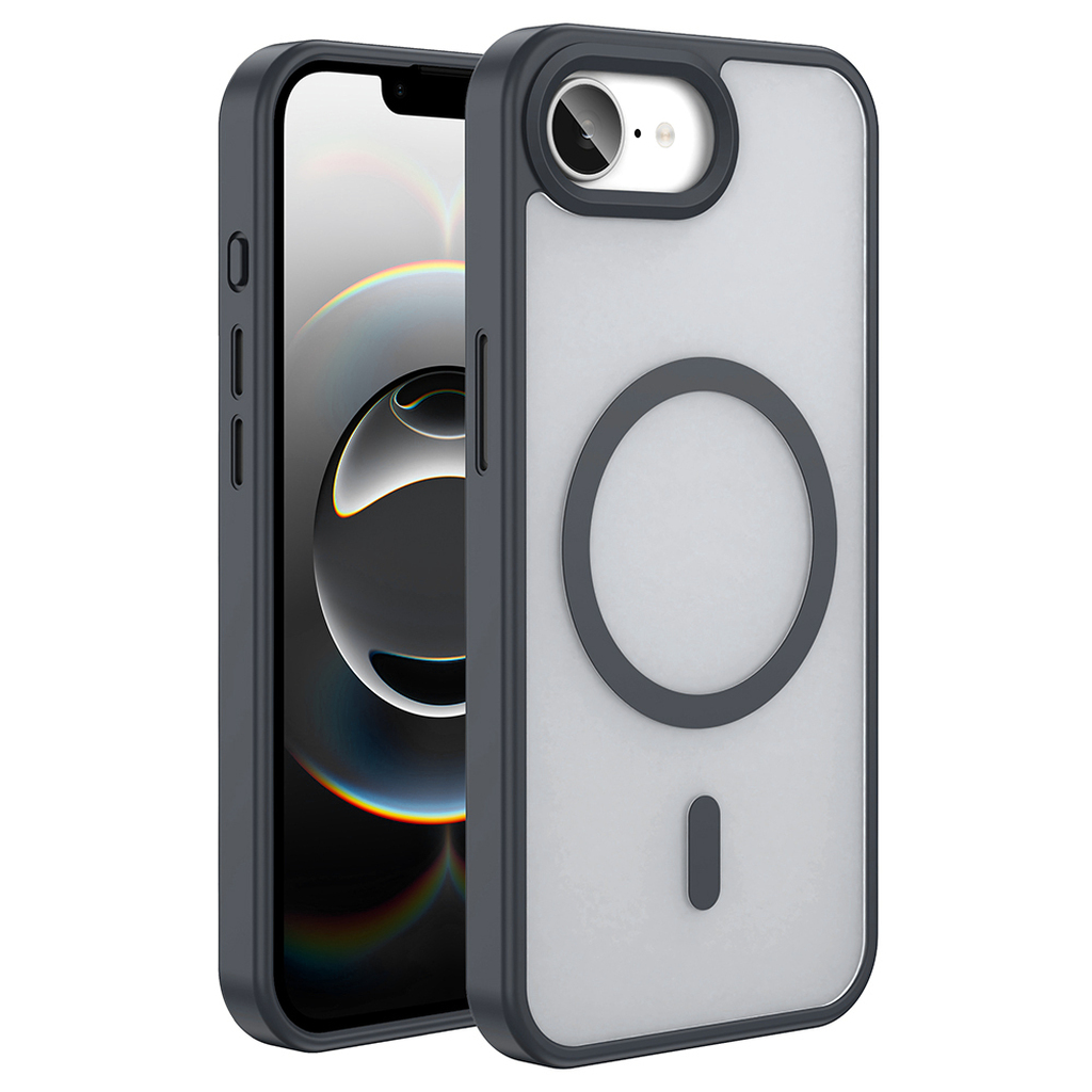 iPhone 16E Kılıf M-safe Şarj Özellikli Mat Arka Yüzey Sio Kapak