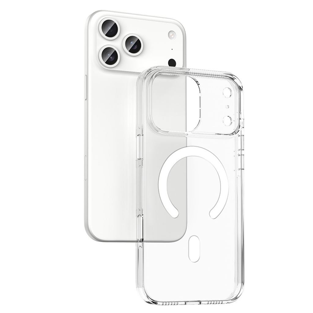 iPhone 17 Pro Max Kılıf M-safe Şarj Özellikli Kamera Korumalı Kripto Kapak