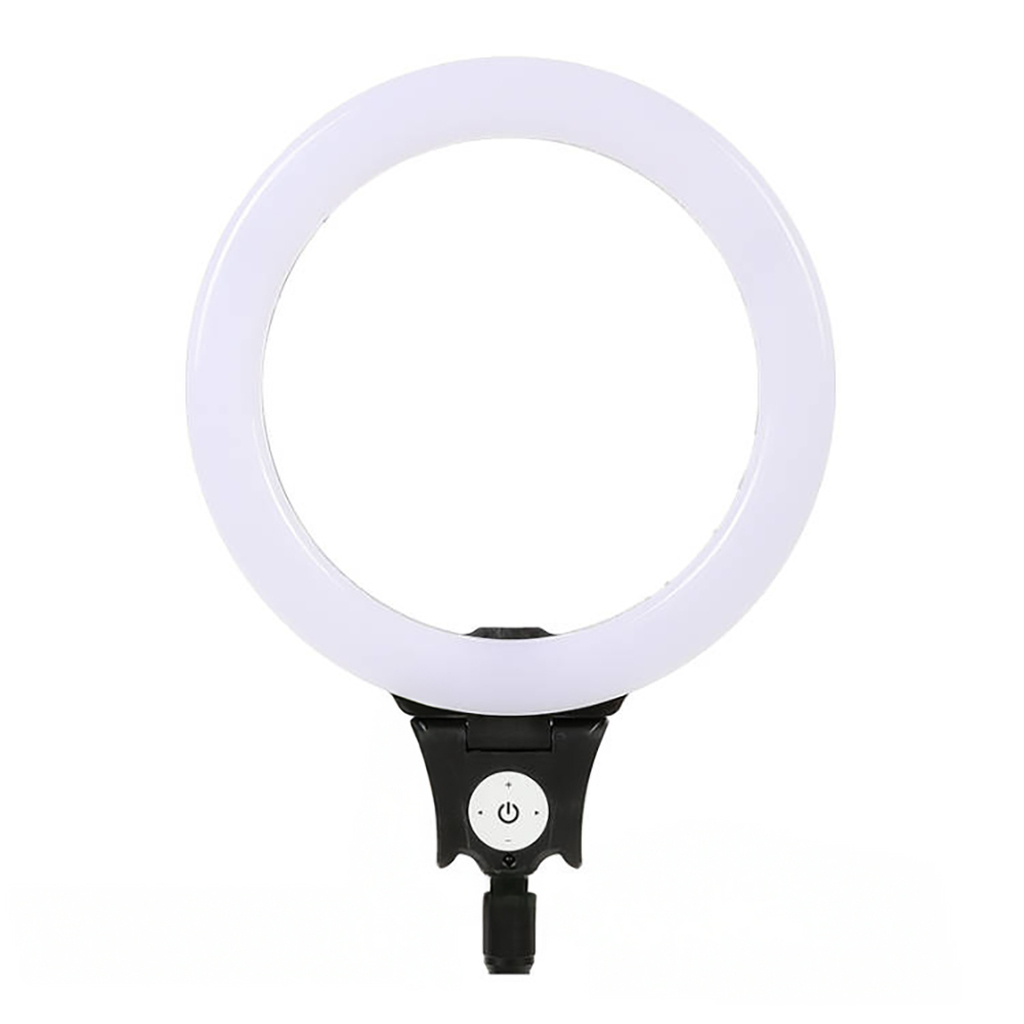 Lopard 30cm Işıklı Telefon Tutucu Ring Light — 72 LED, 3000–6500K, Uzaktan Kumanda, LED Işık 