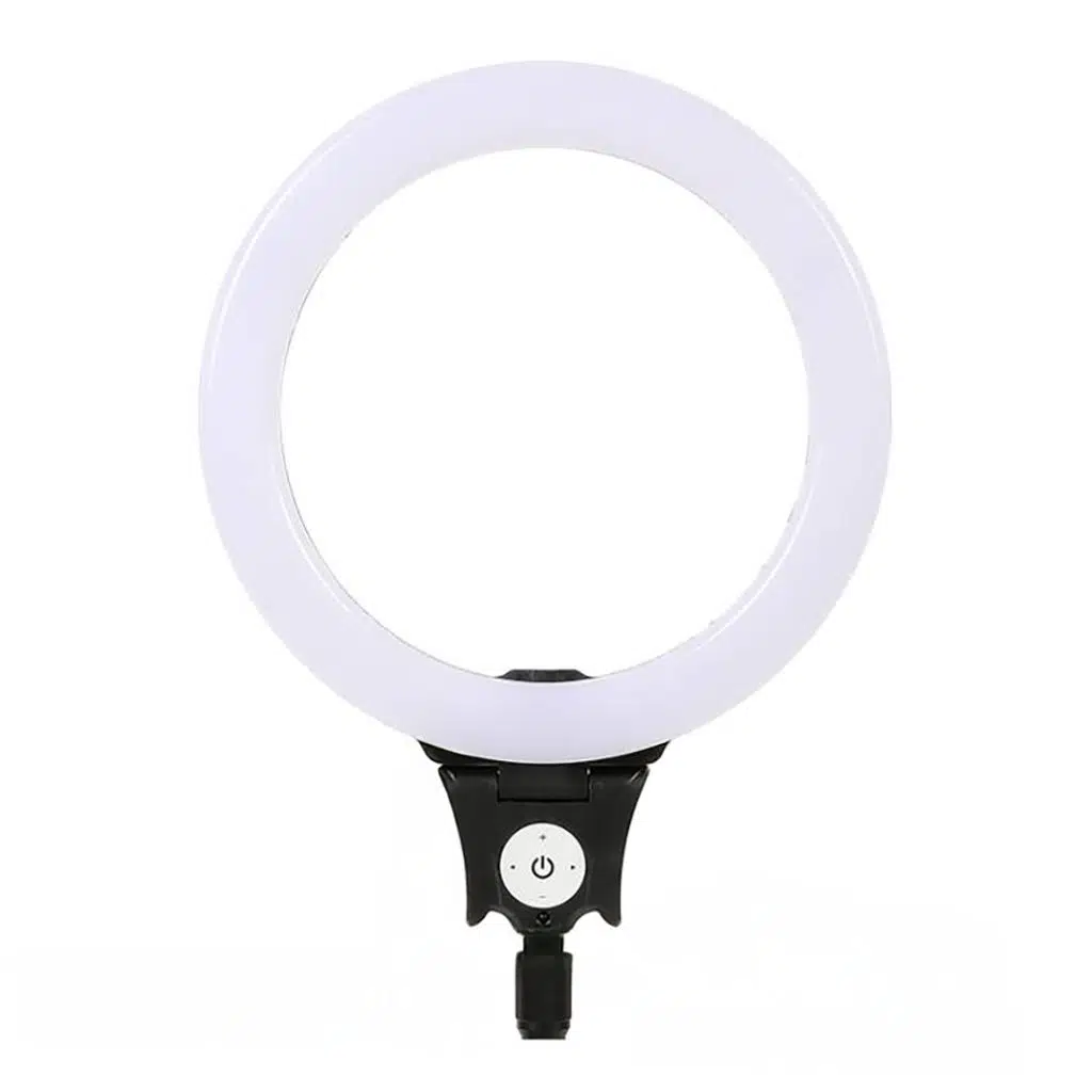 Lopard 30cm Işıklı Telefon Tutucu Ring Light — 72 LED, 3000–6500K, Uzaktan Kumanda, LED Işık 