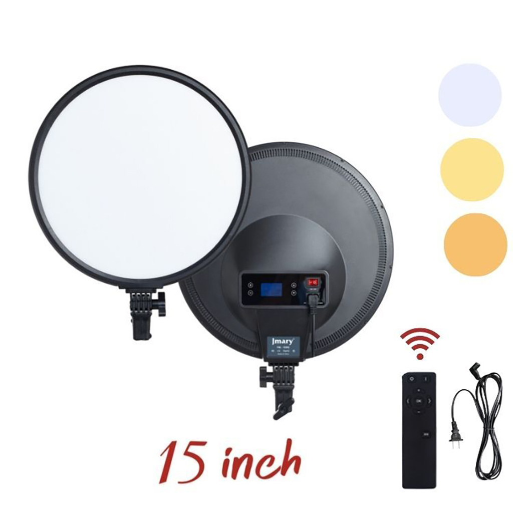 Lopard 34cm Işıklı Telefon Tutucu Ring Light — 210 LED, 3000–6000K, Uzaktan Kumanda, LED Işık