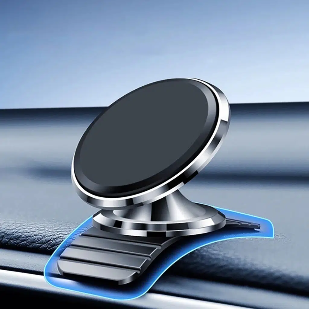 Lopard Güçlü Mıknatıslı M-safe Uyumlu Düz Zemin Araç içi Telefon Tutucu Mutfak Ofis Masaüstü Stand