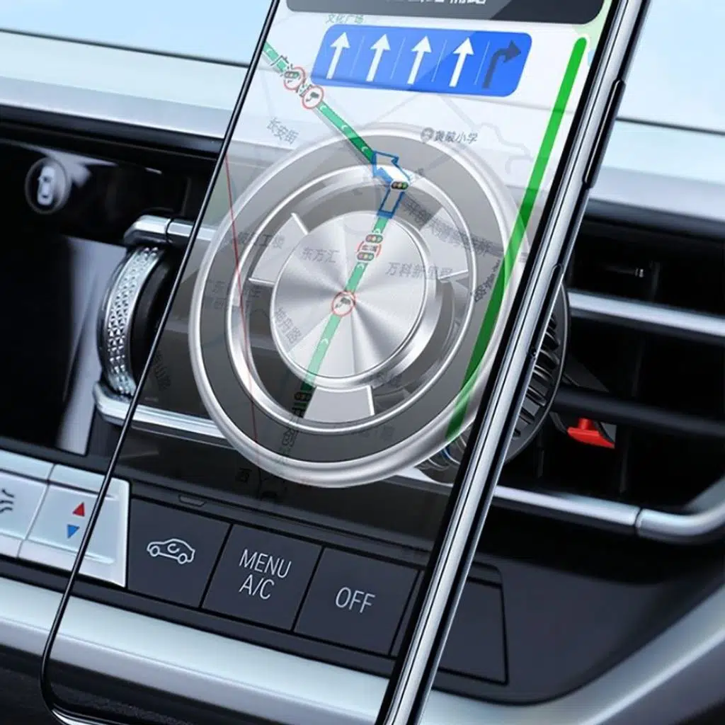 Lopard Magsafe 360 Derece Oynar Başlıklı Araç İçi Telefon Tutucu Çinko Gövde Havalandırma Tasarım