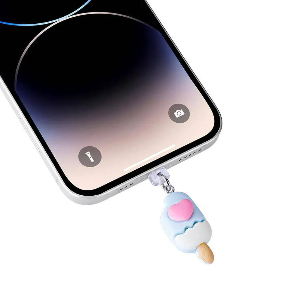 Lightning Uyumlu Silikon Şarj Portu Tıpası 3'lü Set