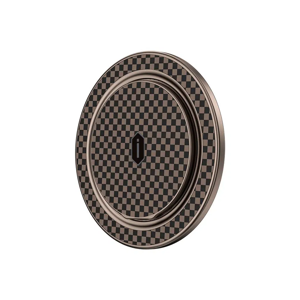 Lopard Warriors Serisi Aramid Fiber 360 Derece Dönebilen Magnetik Ring Stand Telefon Tutucu