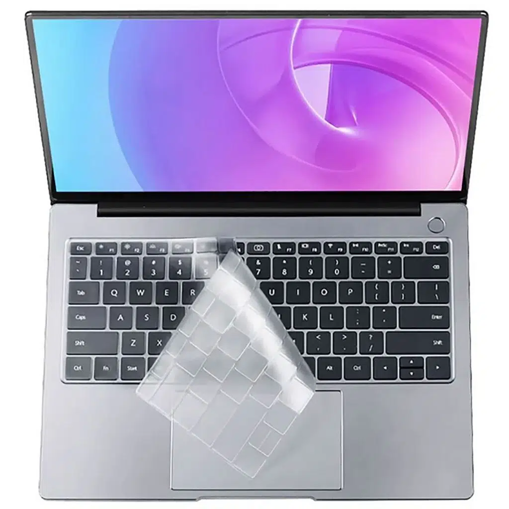 Macbook Air 11' A1370-A1465 Klavye Koruyucu Transparan Buzlu Silikon Ped