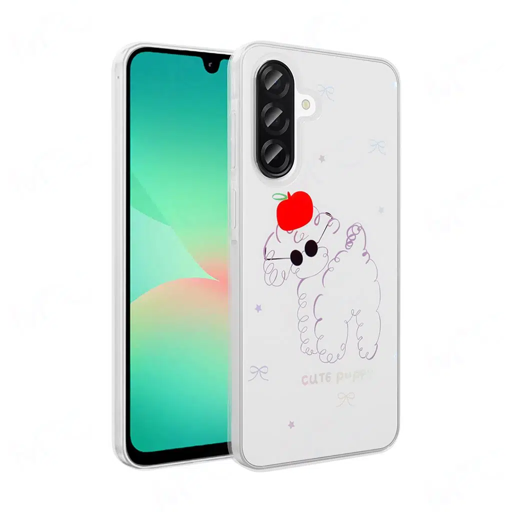 Samsung Galaxy A26 Kılıf Şeffaf Figürlü Folk Sert Kapak