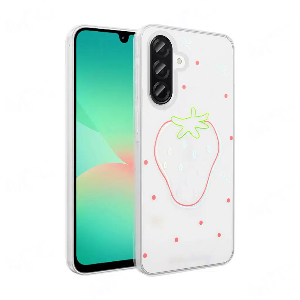 Samsung Galaxy A56 Kılıf Şeffaf Figürlü Folk Sert Kapak