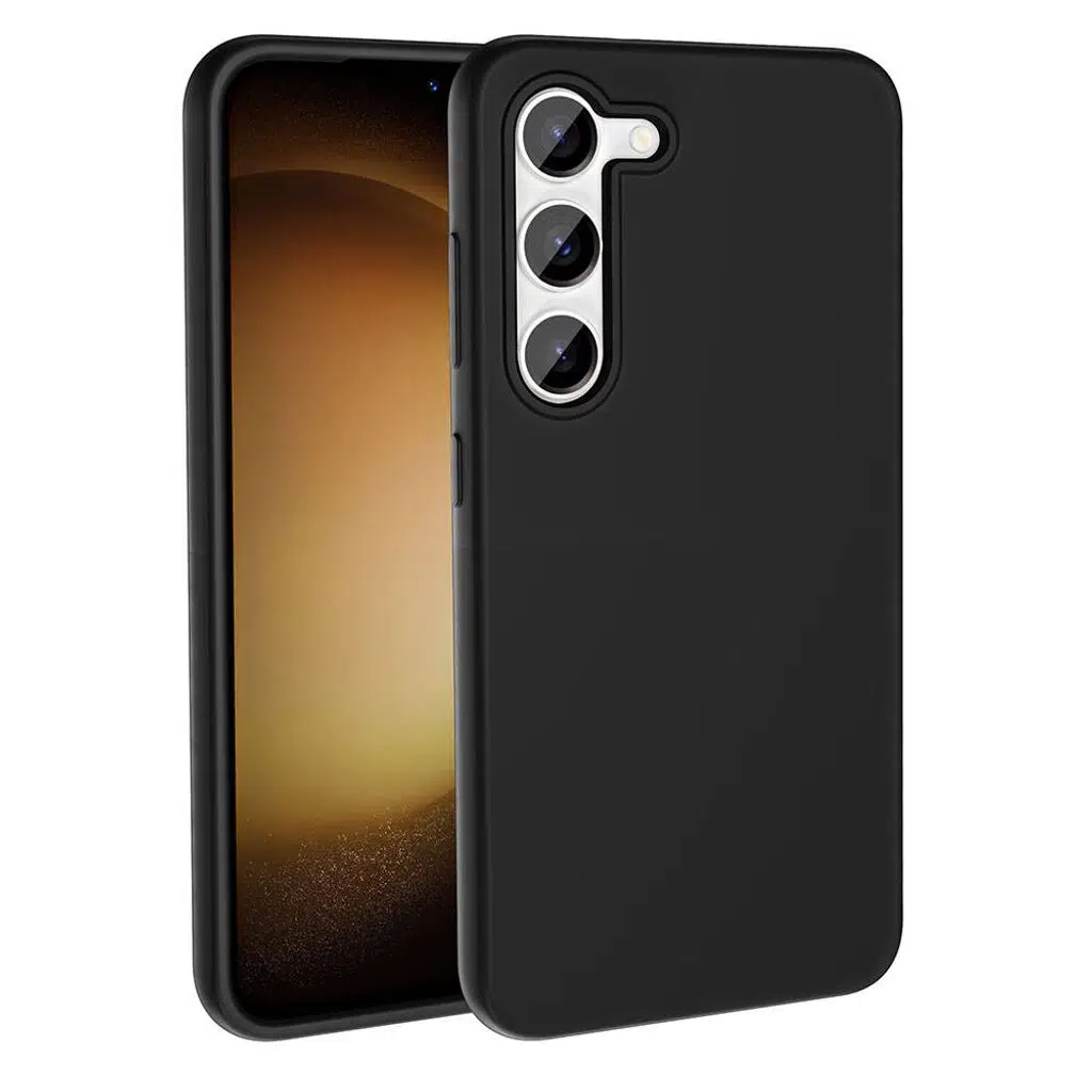 Samsung Galaxy S23 Kılıf M-safe Şarj Özellikli Sıvı Teknolojili Silinebilir Sert Kivi Kapak