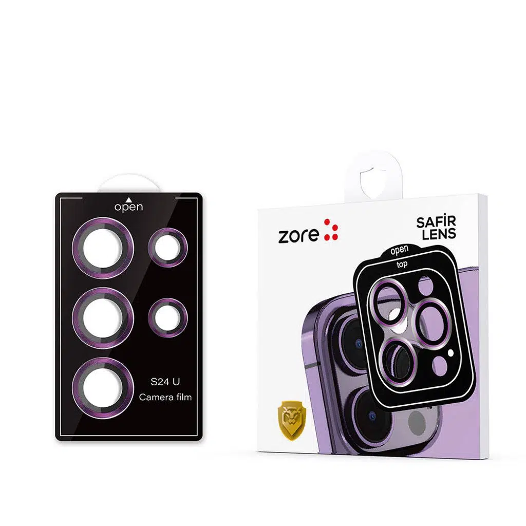 Samsung Galaxy S24 Ultra Kamera Lens Koruyucu Cam Filmi