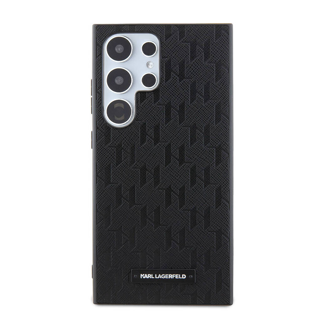 Saffiano Metal Samsung Galaxy S24 Ultra Monogram Logo Kılıf