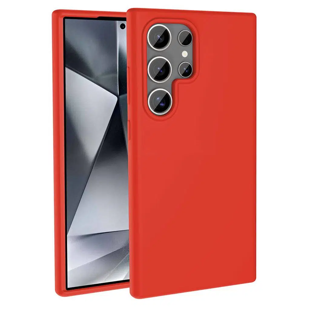 Samsung Galaxy S24 Ultra Kılıf M-safe Şarj Özellikli Sıvı Teknolojili Silinebilir Sert Kivi Kapak