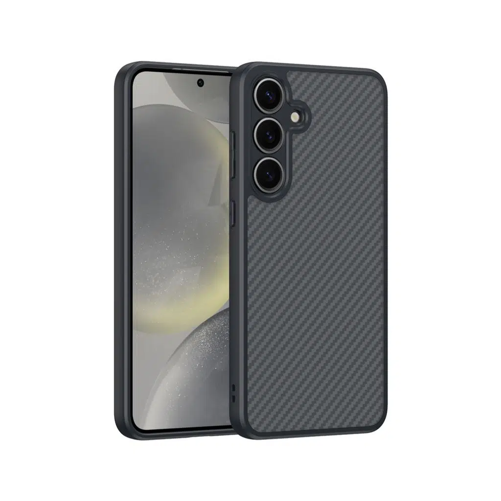 iPhone 17 Magsafe Uyumlu Buton Design K&C PU Deri Kılıf Gri