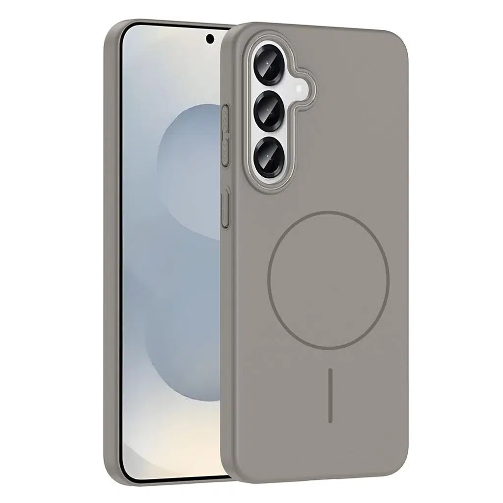 Samsung Galaxy S25 Plus Kılıf M-safe Şarj Özellikli Ruby Sert Kapak