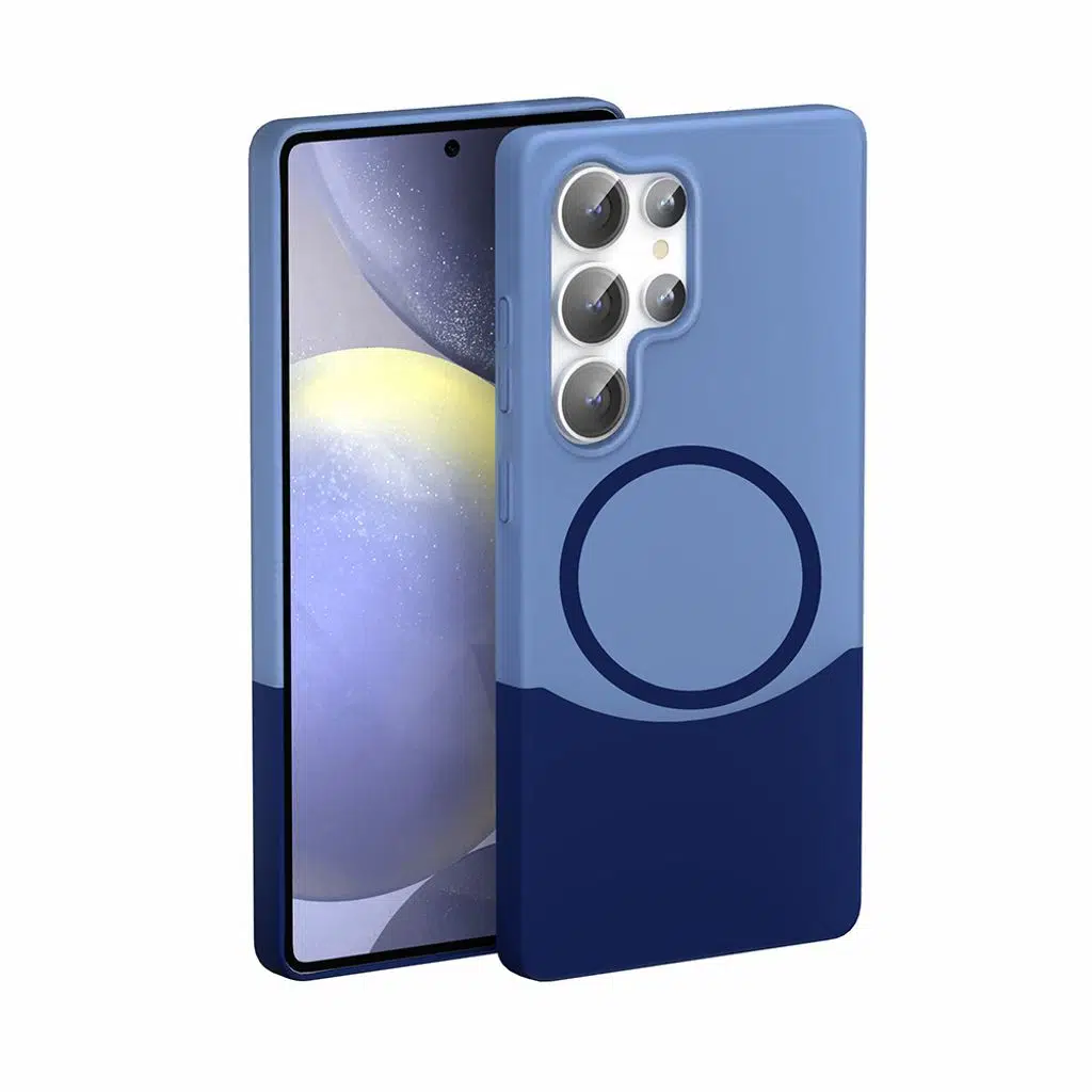 Samsung Galaxy S25 Ultra Kılıf M-Safe Şarj Özellikli Mıknatıslı Duble Kapak