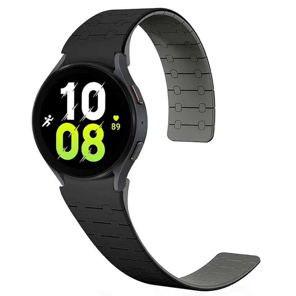 Samsung Galaxy Watch 5 40mm KD-111 20mm Çizgili Desenli Silikon Kordon