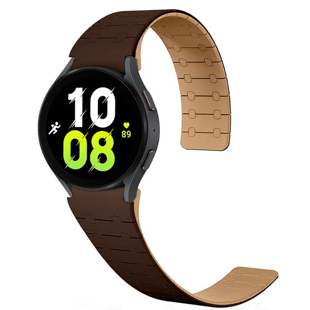 Samsung Galaxy Watch 5 Pro 45mm KD-111 20mm Çizgili Desenli Silikon Kordon