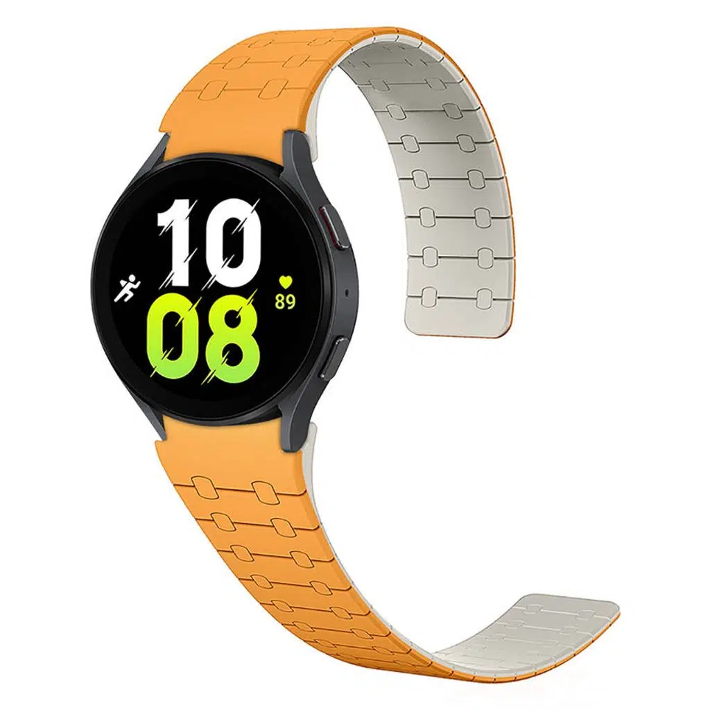 Samsung Galaxy Watch 6 40mm KD-111 20mm Çizgili Desenli Silikon Kordon