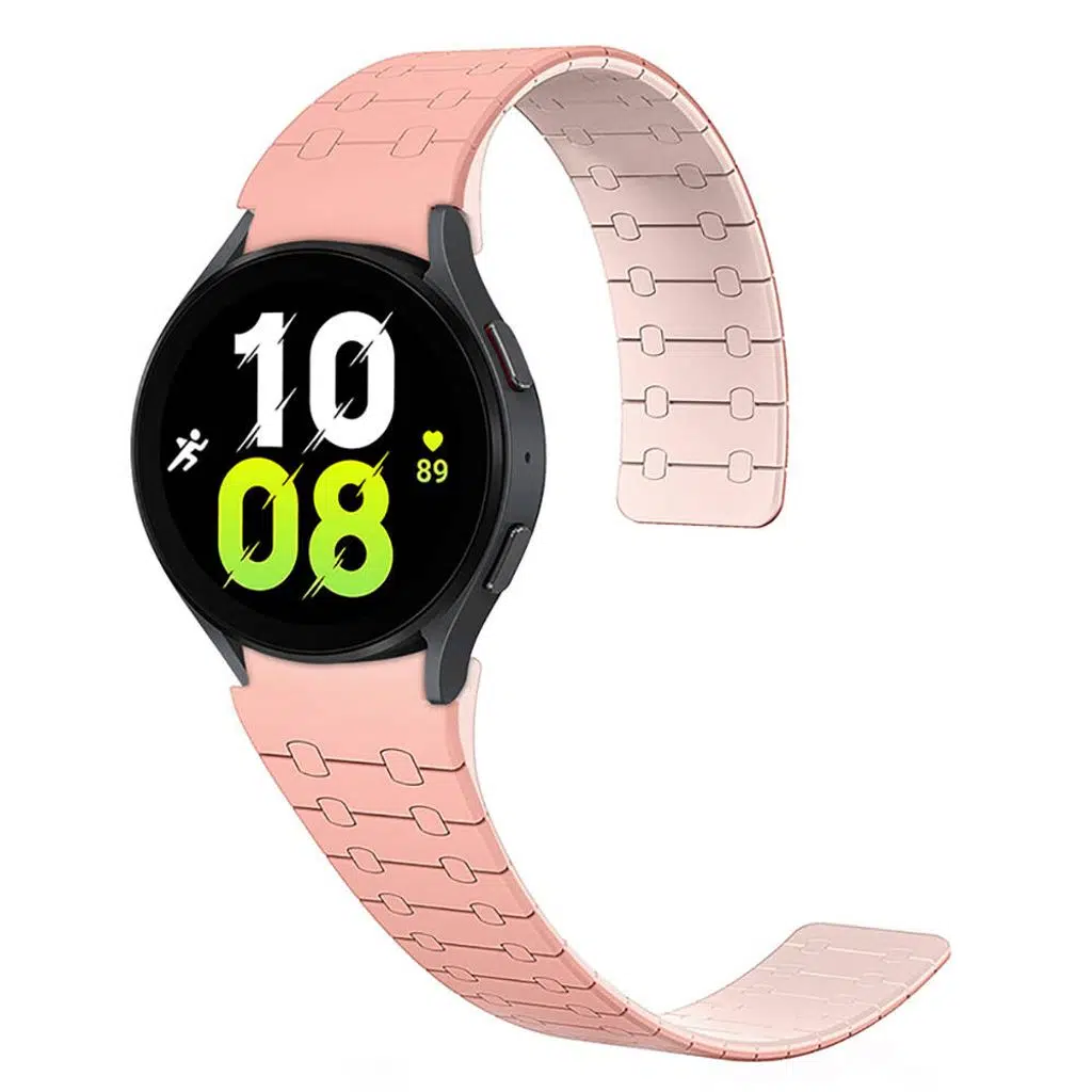Samsung Galaxy Watch 6 44mm KD-111 20mm Çizgili Desenli Silikon Kordon
