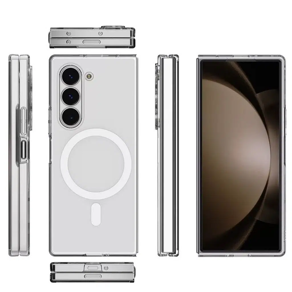 Samsung Galaxy Z Fold 6 Kılıf Kamera Korumalı M-safe Sert PC Porto Kapak