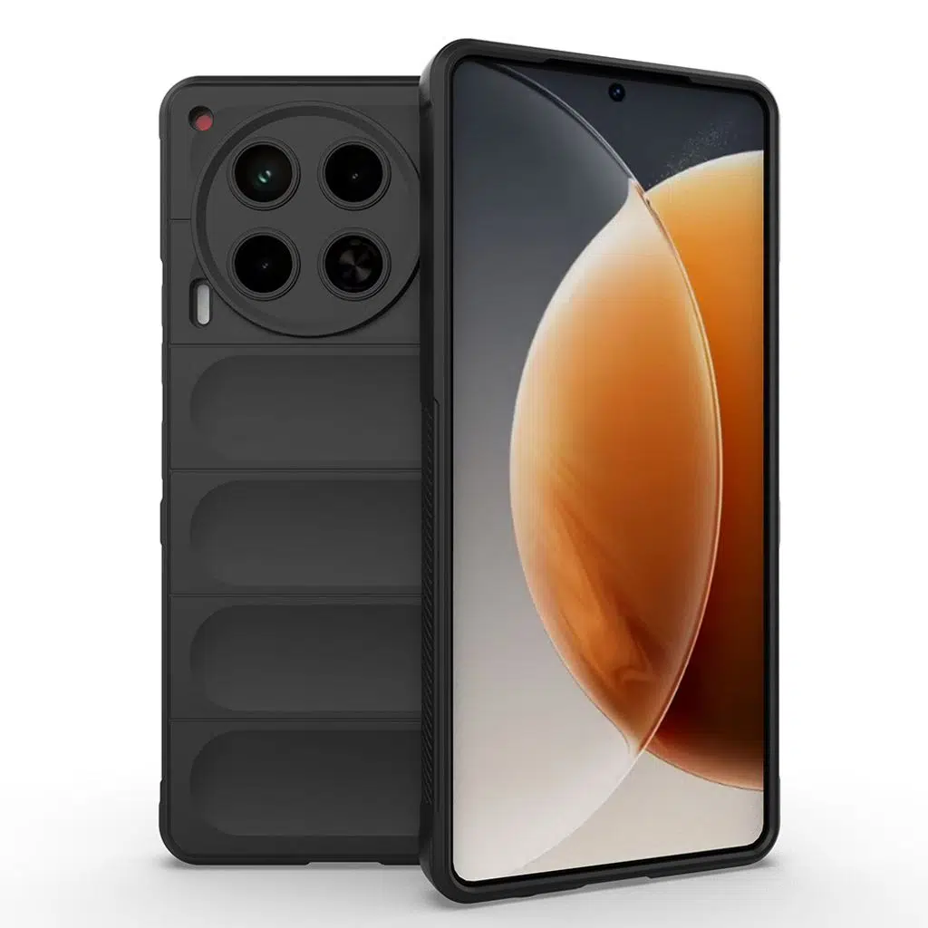 Tecno Camon 30 4G Kılıf Esnek TPU Oyuklu Arka Yüzey Tasarımlı Etnik Silikon Kapak