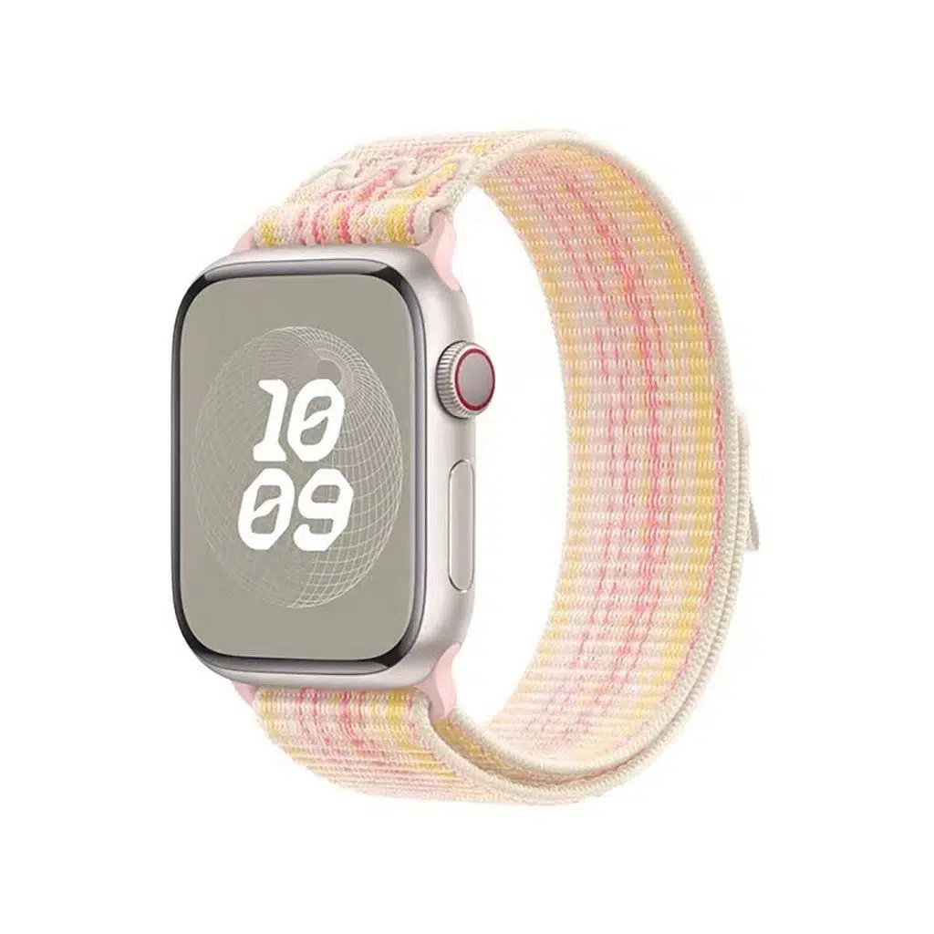 Apple Watch Seri 10-11 (42mm) Kordon 1/2/3/4/5/6/se/7/8/9 (38-40-41mm) KD-91 Hasır Kordon Strap Kayış