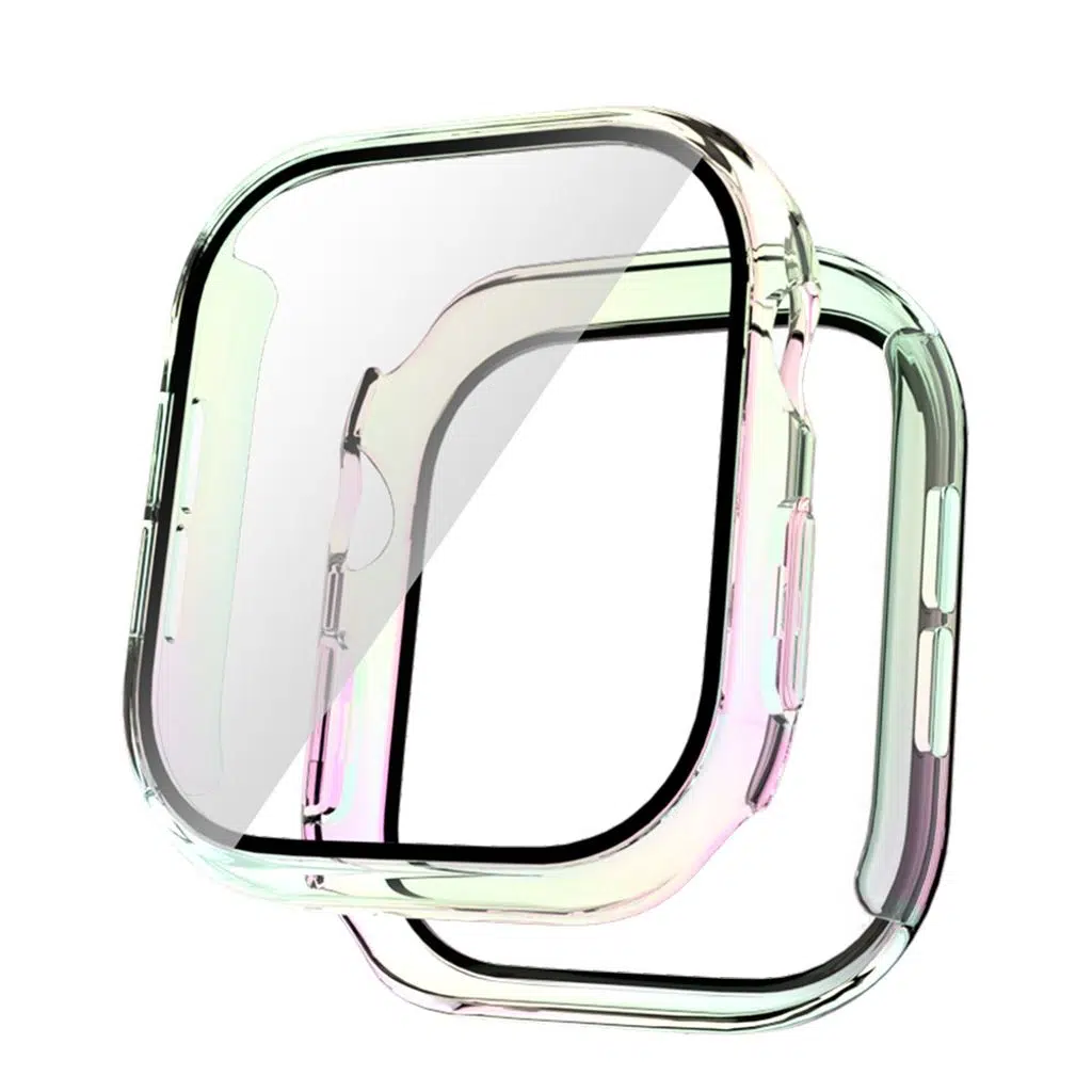 Apple Watch Series 10 / 11 Kılıf 42mm Sert PC Kasa Electroplatink Çerçeveli Ekran Koruyucu Apple Watch Grd 36