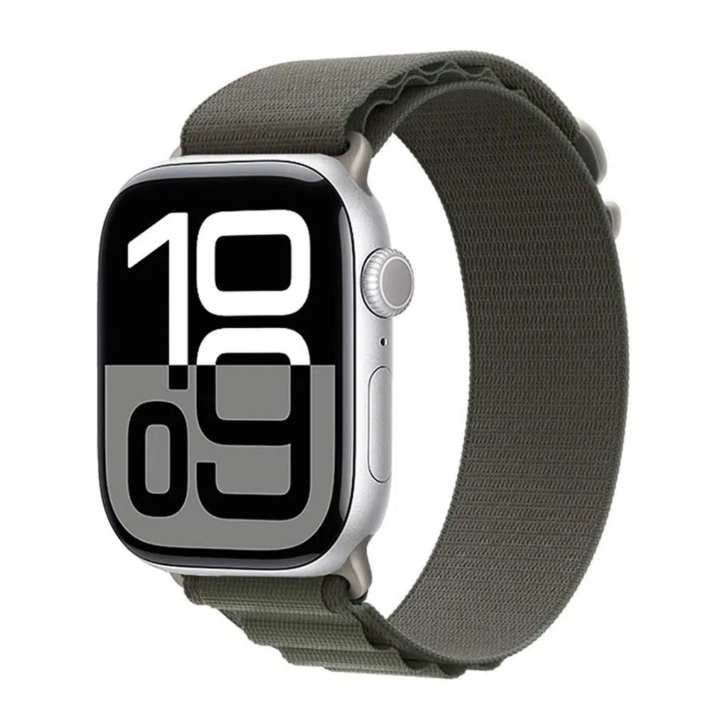 Apple Watch Seri 10-11 (46mm) Kordon 2/3/4/5/6/se/7/8/9 (44-45-49mm) KD-74 Hasır Kordon