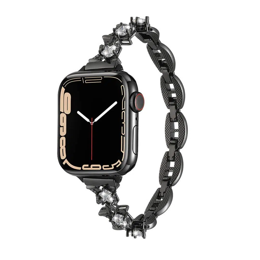Apple Watch Seri 10-11 (42mm) Kordon 1/2/3/4/5/6/se/7/8/9 (38-40-41mm) KD-104 Metal Kordon