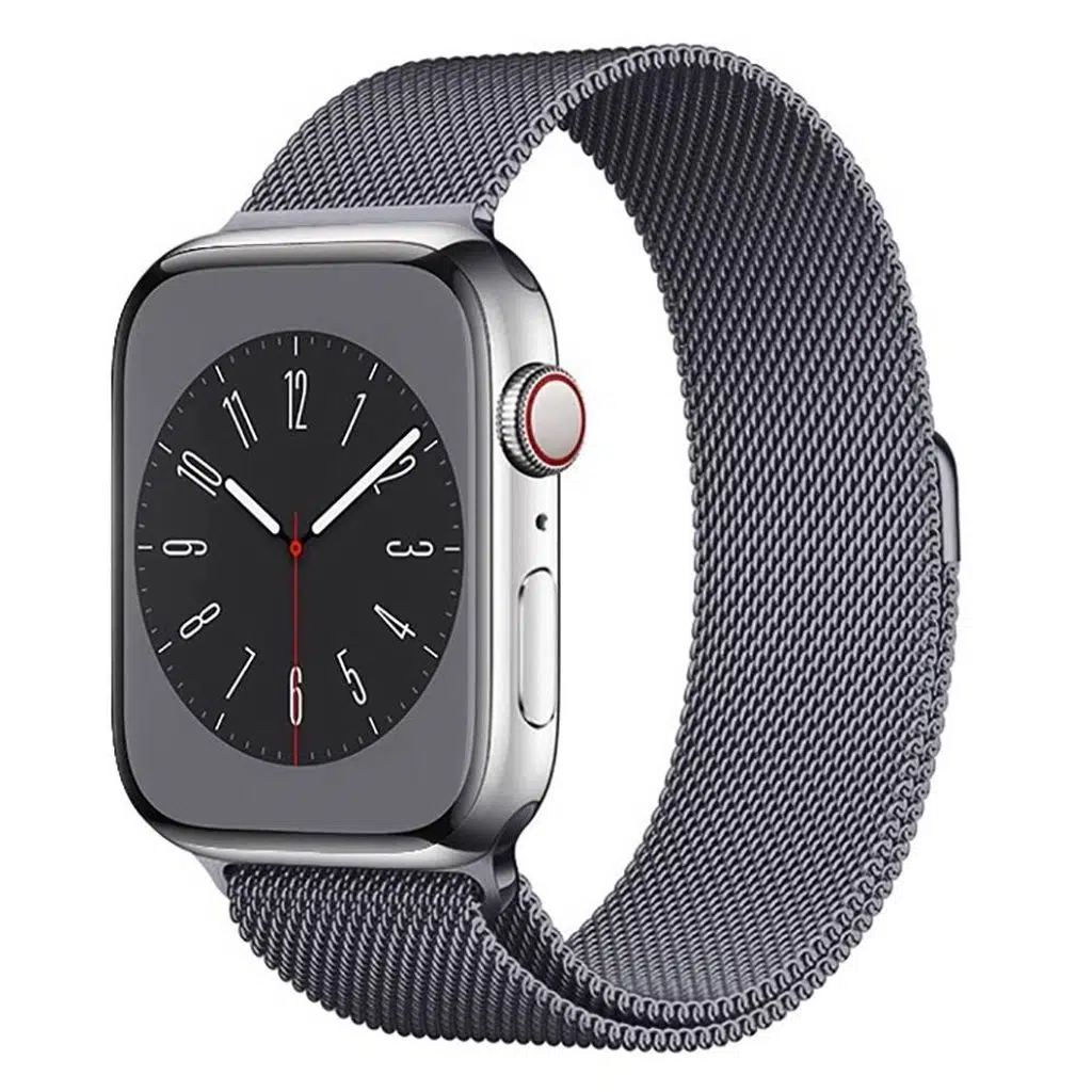 Apple Watch Seri 10-11 (46mm) Kordon 2/3/4/5/6/se/7/8/9 (44-45-49mm) Band-01 Metal Kordon